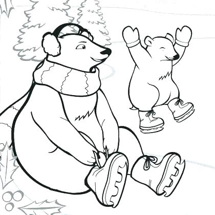 420x420 Free Polar Region Animals Coloring Pages The Animals Coloring