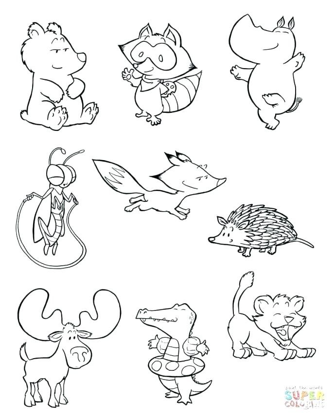 687x859 Arctic Animals Coloring Pages Also Arctic Fox Coloring Page Fox