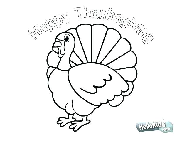 620x480 Turkey Coloring Pages To Print