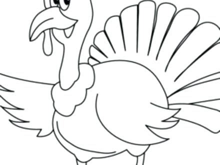 440x330 Body Coloring Pages Turkey Body Parts Coloring Pages Printable