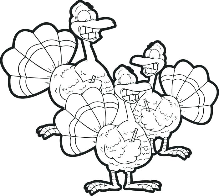 700x625 Coloring Page Of A Turkey Coloring Page Turkey Coloring Page
