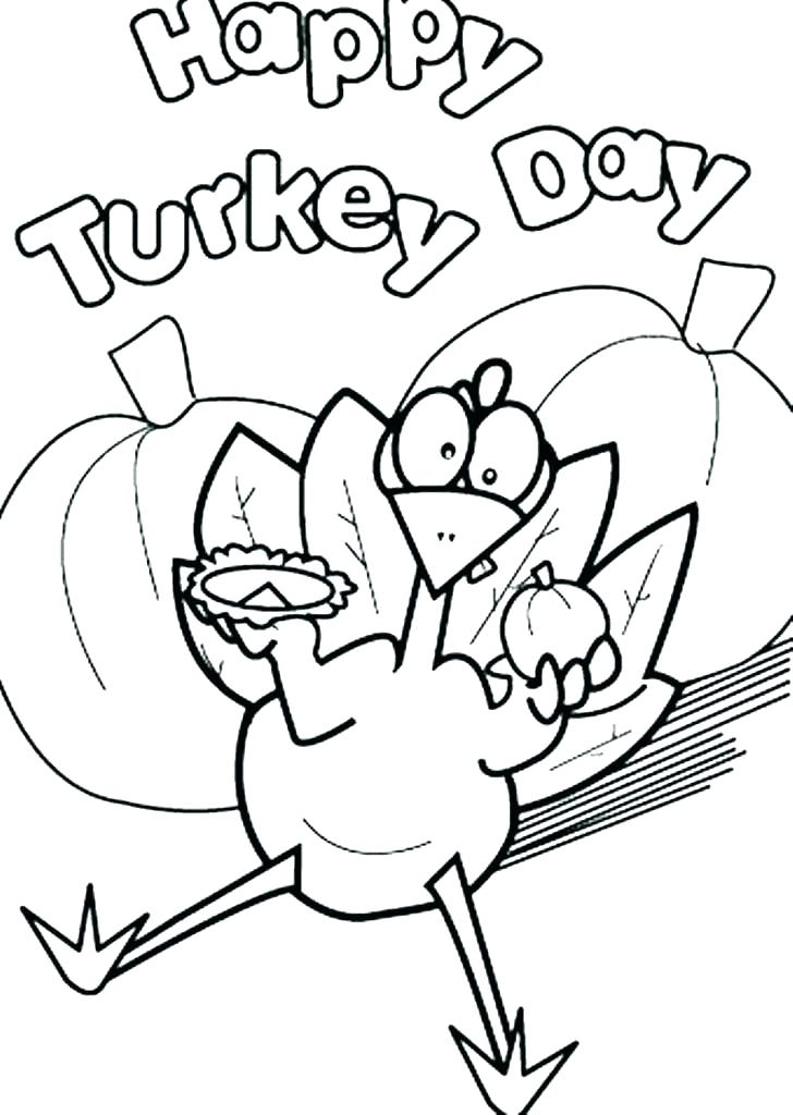 728x1024 Turkey Coloring Page Turkey Coloring Pages For Preschoolers Turkey