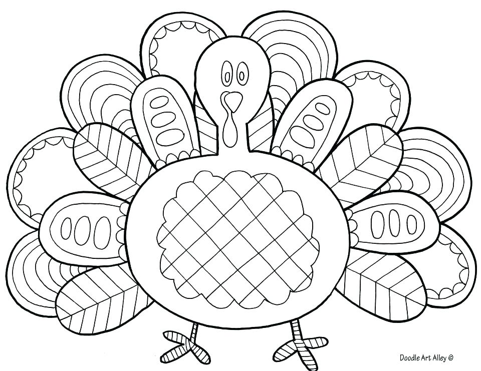 960x741 Coloring Page Turkey Turkey Coloring Pages Free Turkey Coloring