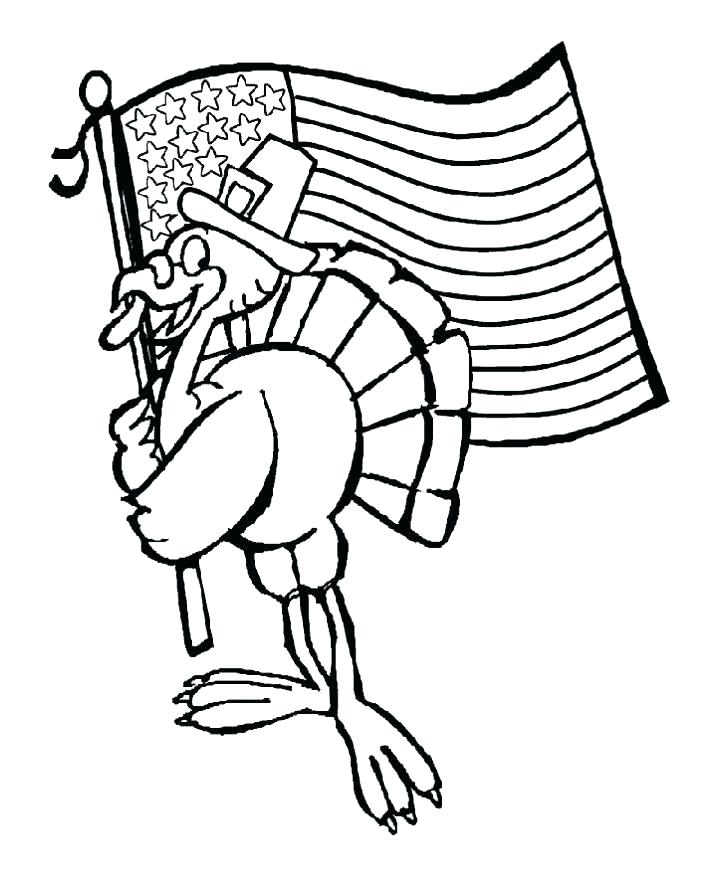 711x888 Turkey Coloring Pages Preschool Best Election Day Images On Free