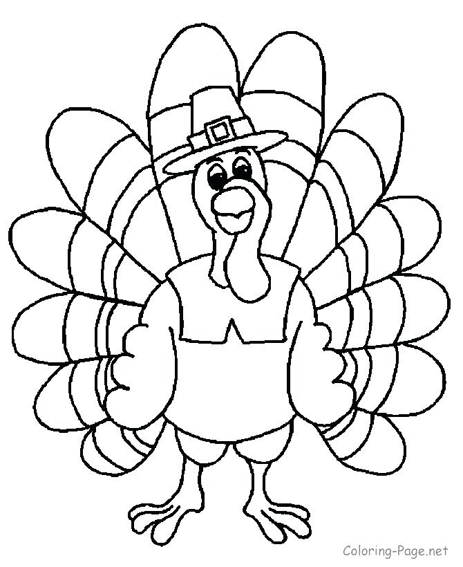 670x820 Turkey Coloring Pages Printable Free Animal Turkey Coloring Page