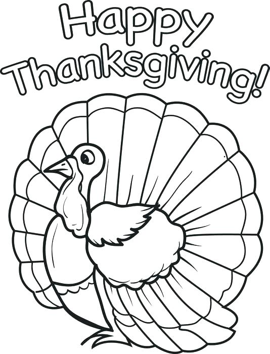 534x700 Coloring Pages For Elementary Students Thanksgiving Color Page