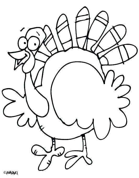 531x679 Turkey Coloring Pages