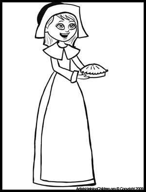 300x394 Thanksgiving Coloring Pages Printouts Printables Turkey