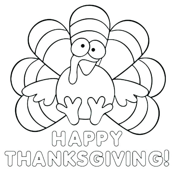 580x581 Printable Turkey Coloring Page Coloring Page Of A Turkey Feather