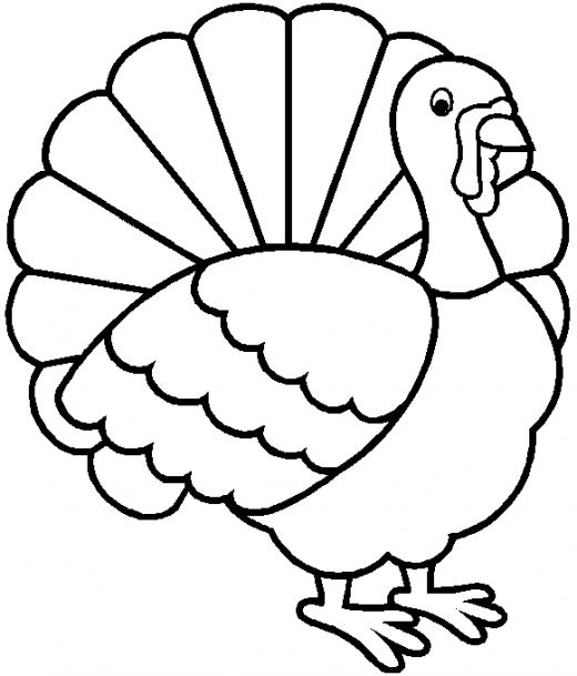 Turkey Leg Coloring Page at GetDrawings | Free download