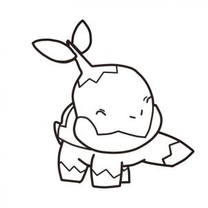 302x302 How To Draw Turtwig