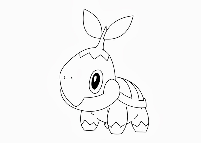 700x500 Turtwig Pokemon Coloring Pages Free Coloring Pages And Coloring