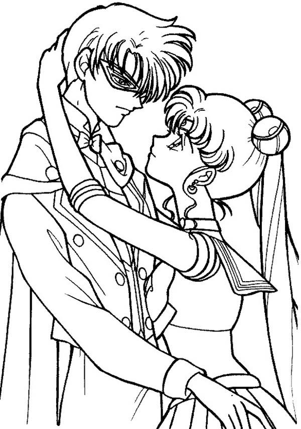 600x856 Sailor Moon Luna Coloring Pages