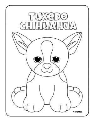 300x388 Coloring Pages Wkn Webkinz Newz