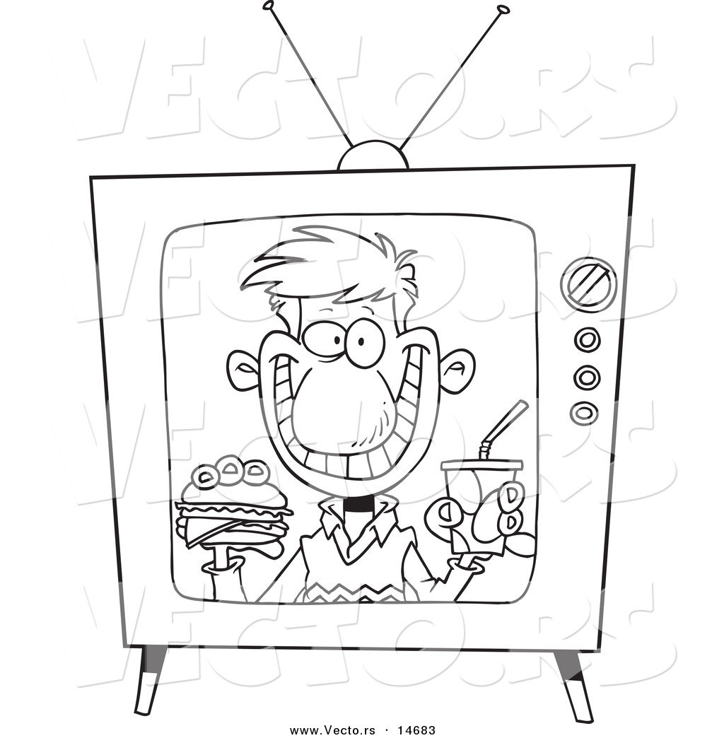 1024x1044 Wanted Television Coloring Page Tv Pages Free Printable For Kids