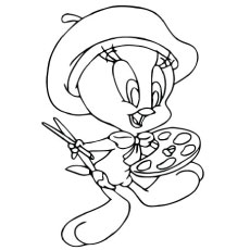 230x230 Top Free Printable Tweety Bird Coloring Pages Online