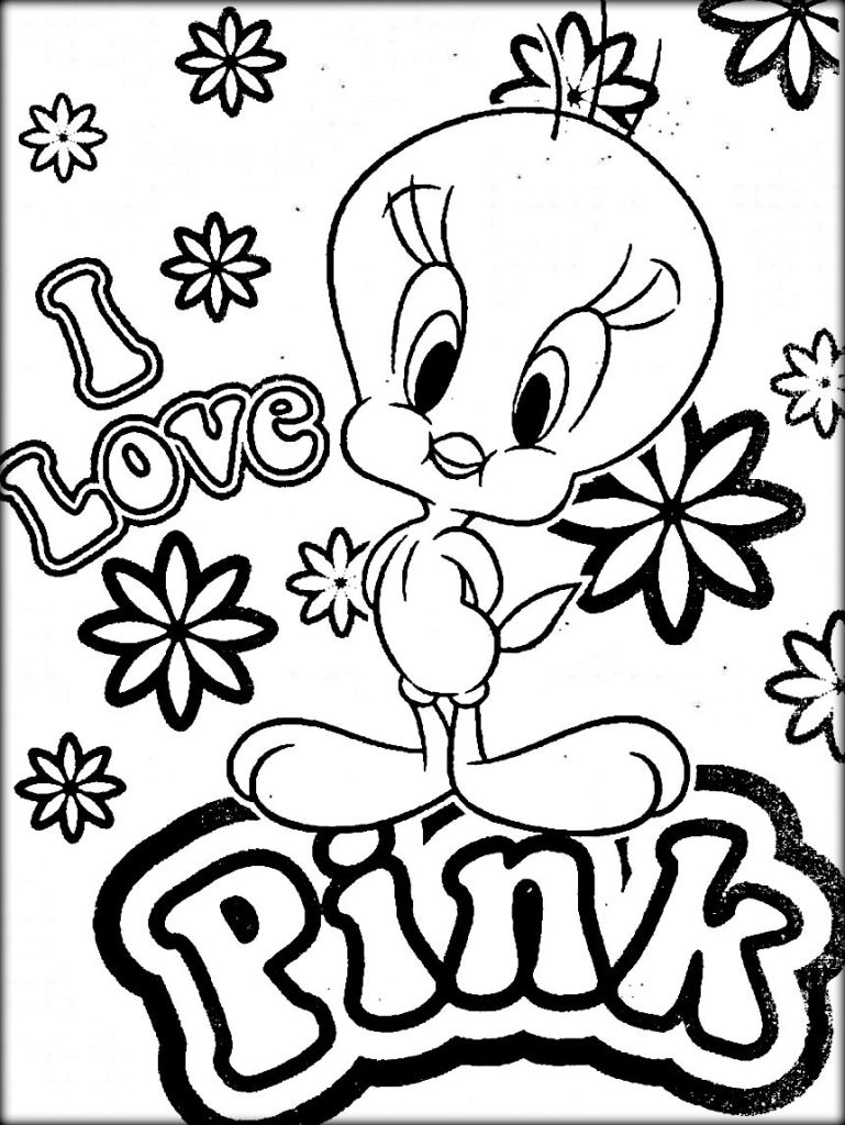 769x1024 Tweety Bird Coloring Pages