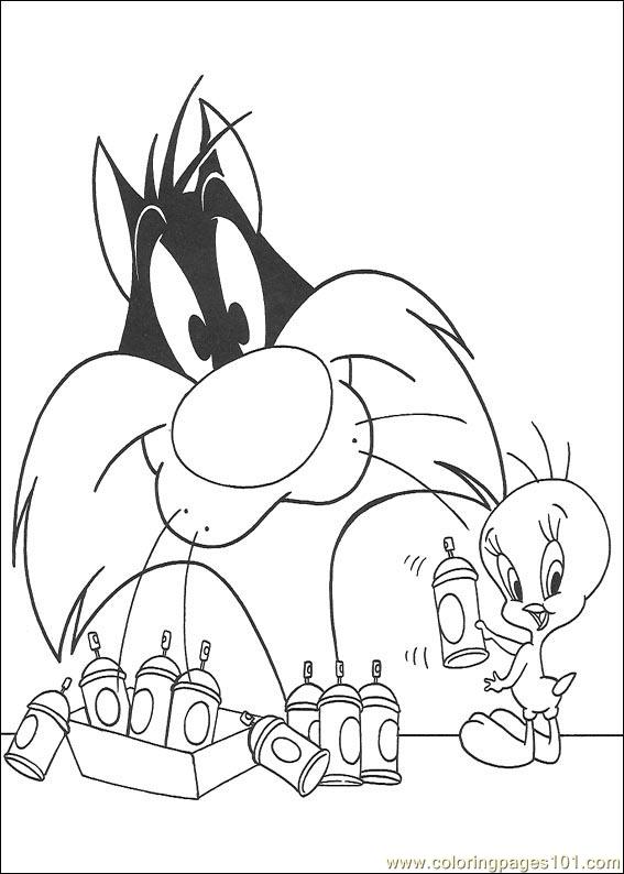 567x794 Tweety Bird Coloring Pages