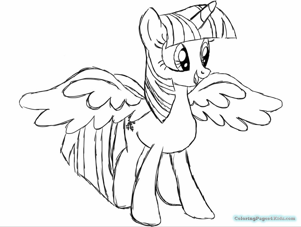 1024x772 My Little Pony Twilight Sparkle And Flash Sentry Coloring Pages
