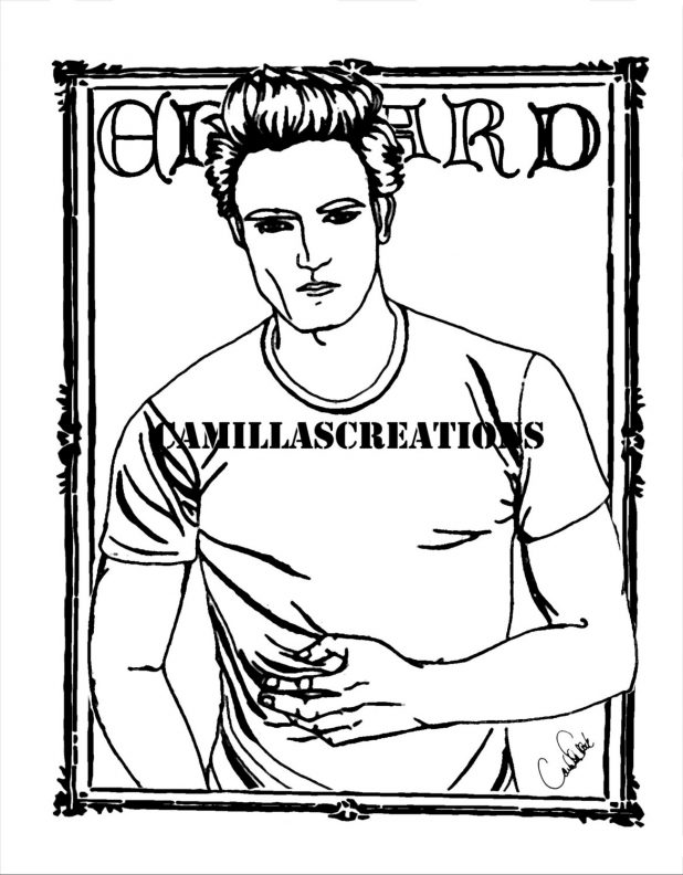 618x792 Adult Twilight Coloring Pages Print Twilight Coloring Pages