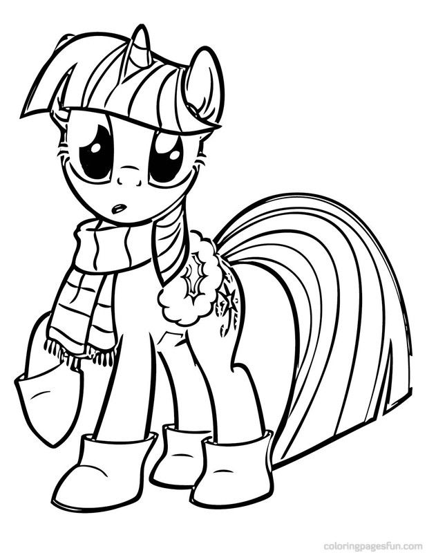 618x800 My Little Pony Coloring Book Pages
