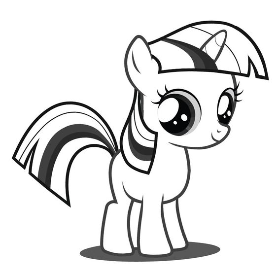 564x556 Baby Pony Coloring Pages My Little Pony Coloring Pages Twilight