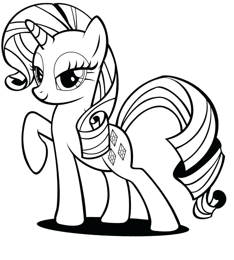 800x888 My Little Pony Twilight Sparkle My Little Pony Coloring Page