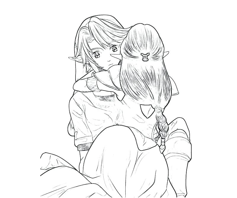 800x667 Legend Of Zelda Coloring Pages Online The Legend Of Twilight