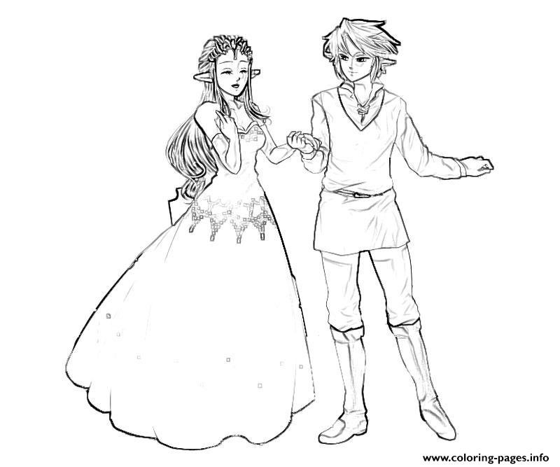 800x667 Legends Of Zelda Twilight Princess Coloring Pages Printable