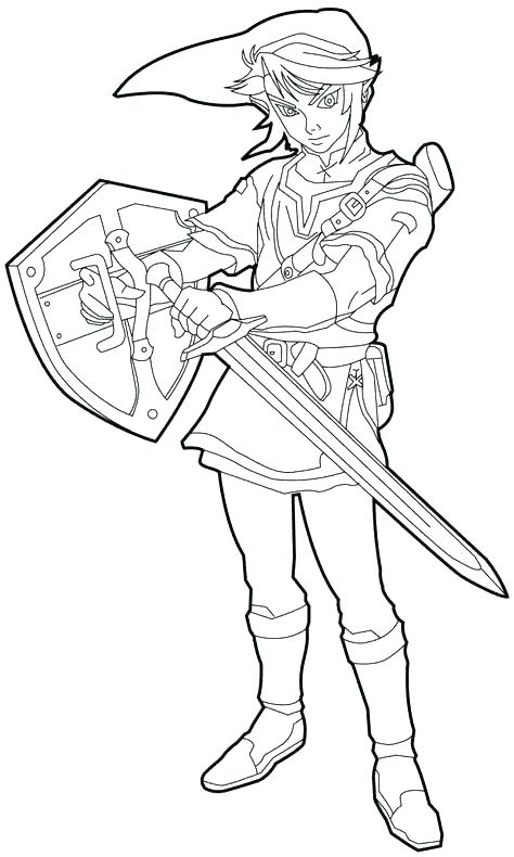 474x790 Princess Zelda Coloring Pages N Legend Of Zelda Twilight Princess
