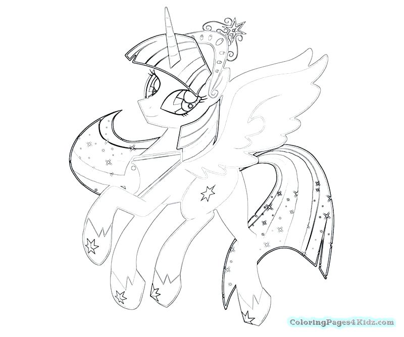 800x667 Alicorn Coloring Pages My Little Pony Twilight Sparkle And Flash
