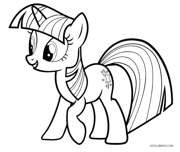 618x522 Pony Coloring Pages My Little Pony Twilight Sparkle Coloring Page