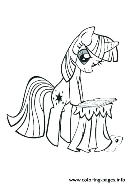 418x591 Twilight Coloring Pages To Print My Little Pony Twilight Sparkle