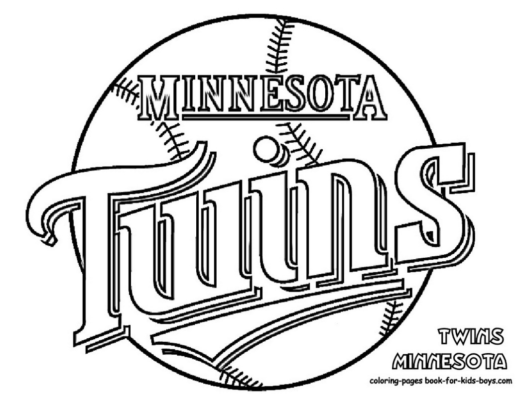1048x810 Twins Baseball Coloring Pages Book For Boys Coloring