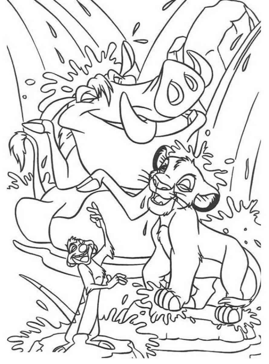 889x1200 Don T Forget To Share Lion King Coloring Pages On Facebook Twitter