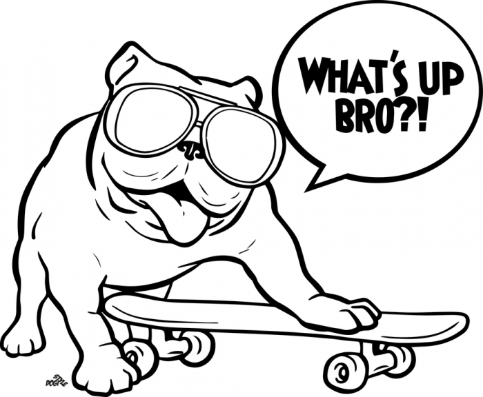 700x576 Coloring Pages Of Dogs Endearing Two Dogs Coloring Pages
