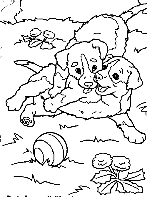 500x669 Coloring Pages Of Two Dogs Bgcentrum