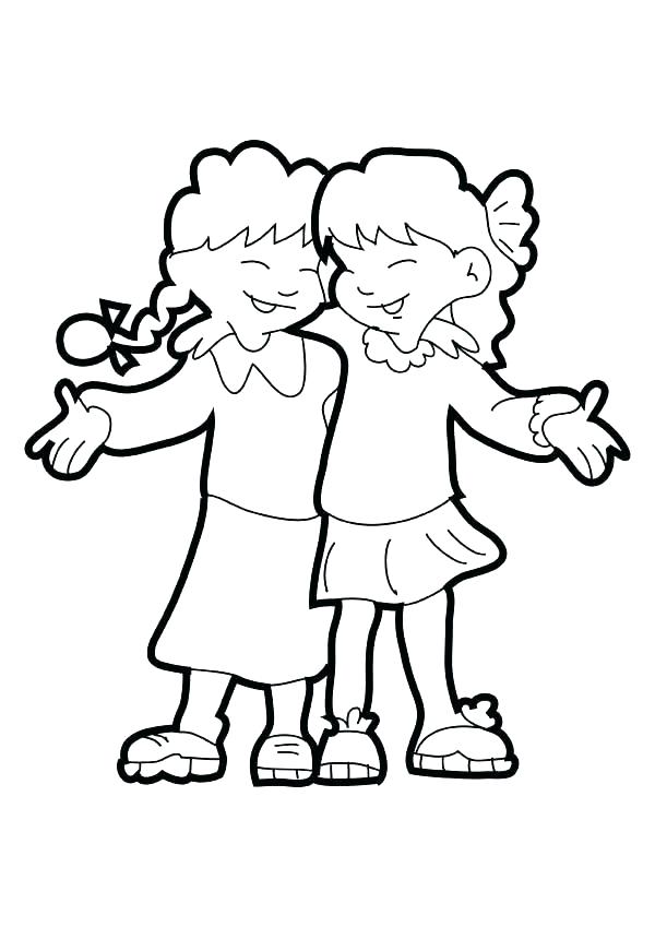 600x849 Field Day Coloring Pages Field Day Coloring Sheet Friendship