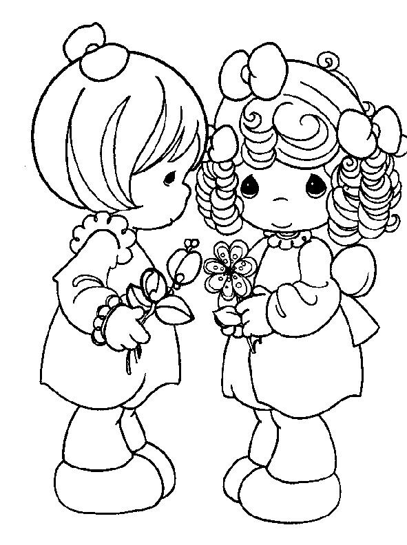 Two Girls Coloring Pages at GetDrawings | Free download