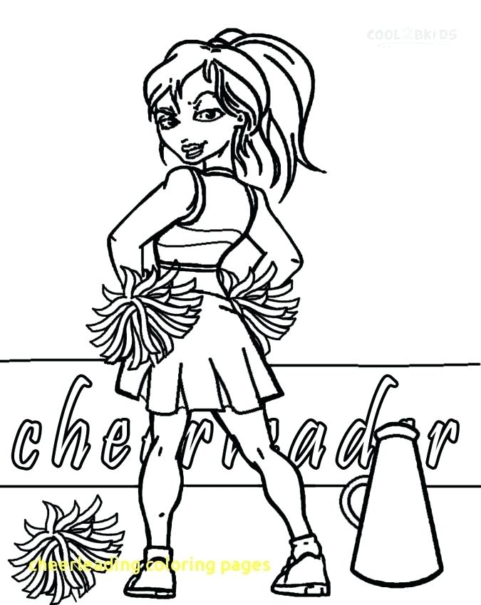 675x850 Cheerleader Coloring Pages Coloring Pages Cheerleader Coloring