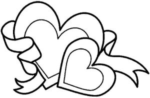 300x196 Printable Valentine's Day Coloring Pages