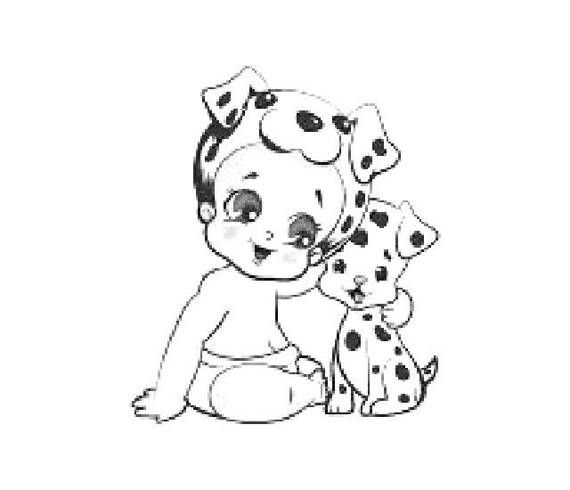 640x550 Twozies Coloring Page Coloring Pages Kewpie