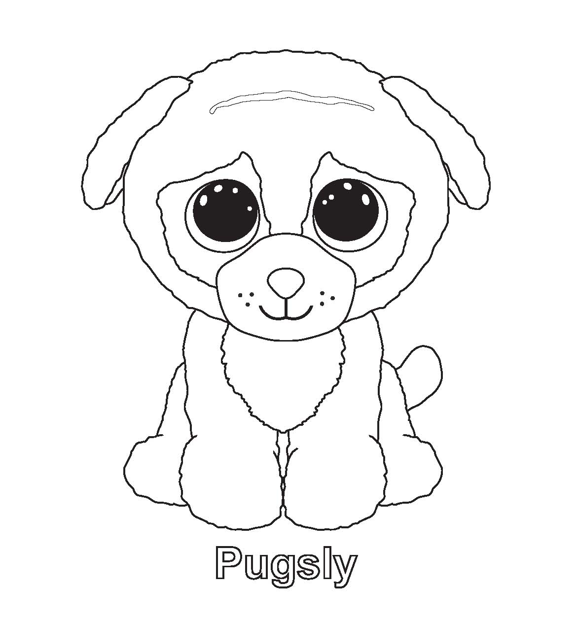1170x1256 Beanie Boos Coloring Pages