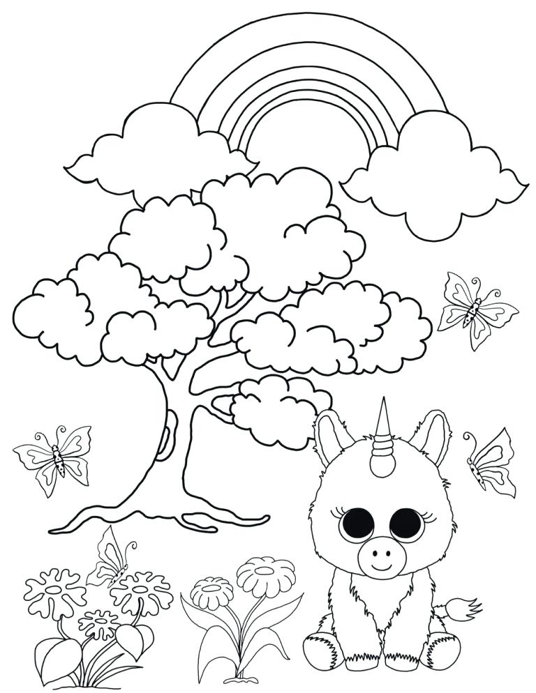 Betere Ty Beanie Babies Coloring Pages at GetDrawings | Free download CB-27