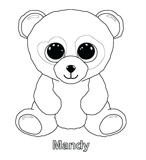 564x617 Stuffed Animal Coloring Pages Beanie Boos Coloring Pages Ty