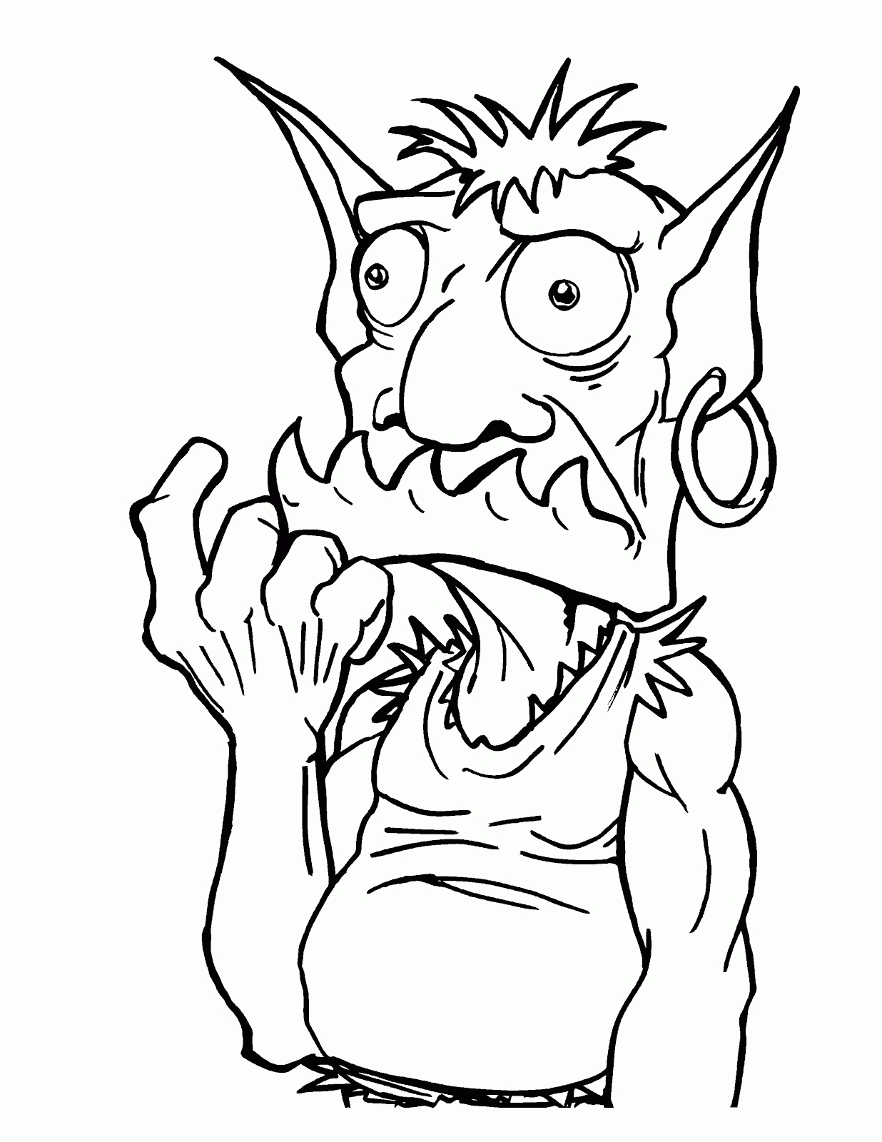 1236x1600 Green Goblin Coloring Page Collection Free Coloring Sheets