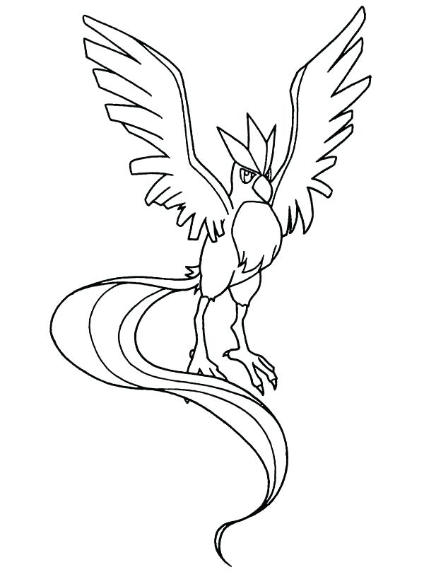 600x809 Color Pages Pokemon Bird Type Coloring Pages Printable Coloring