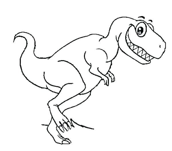 600x526 Tyrannosaurus Coloring Page Realistic Dinosaur Coloring Pages