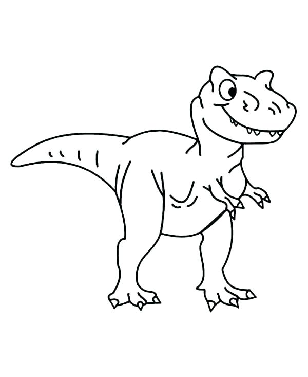 600x733 T Rex Pictures To Color