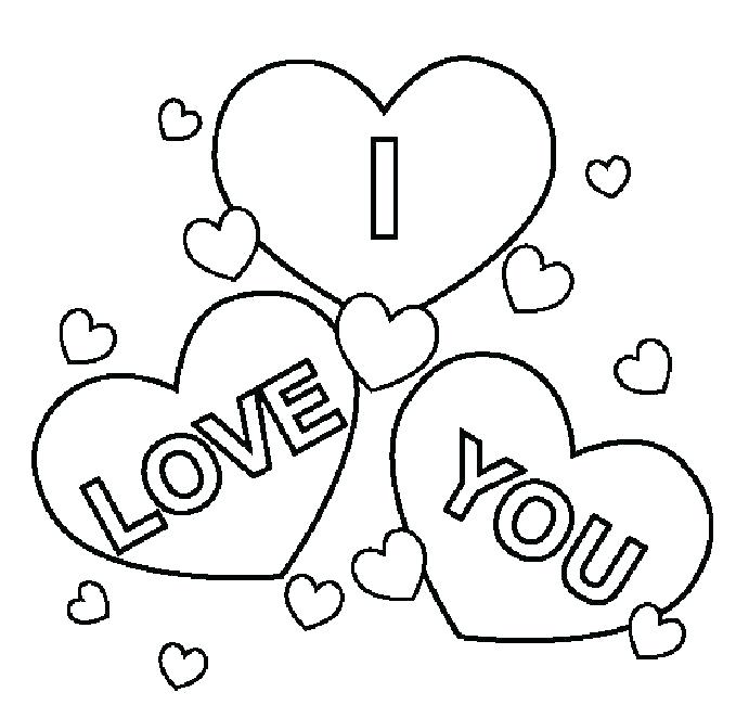 679x650 U Coloring Pages Print U Coloring Page I Love You Coloring Pages I